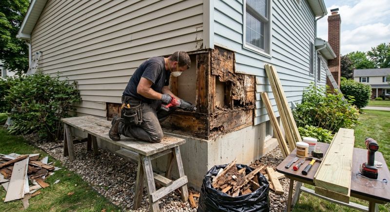 Dry Rot Remediation in Olathe, KS