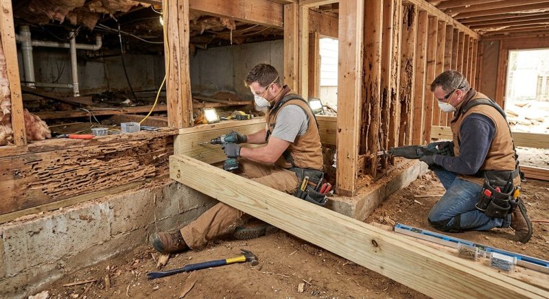 Termite Damage Restoration in Arvada, CO