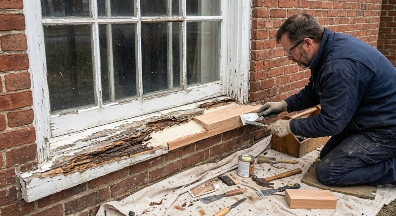 Window Rot Repair in Kansas City, KS
