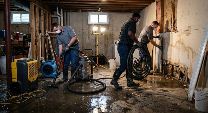 Crawlspace Water Restoration in Scottsdale, AZ