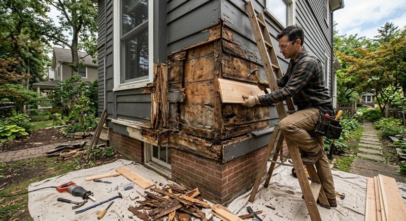 Decayed Wood Replacement in Boulder, CO