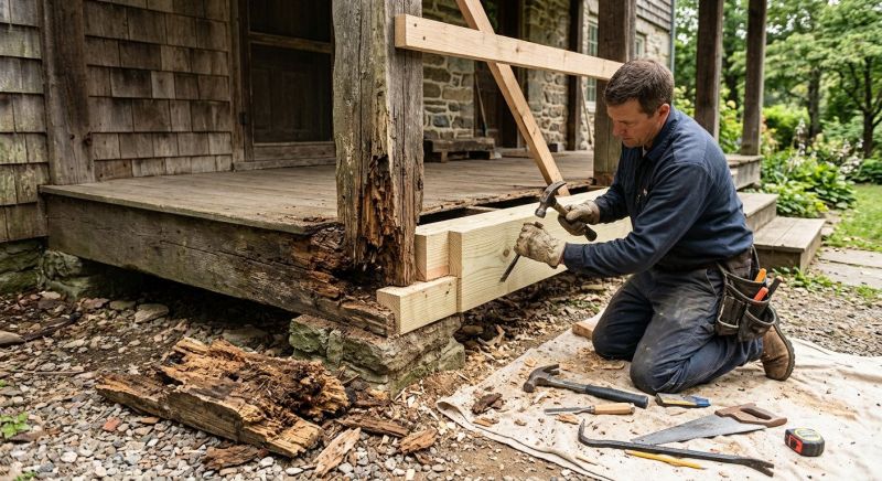 Decayed Wood Replacement in Roswell, GA