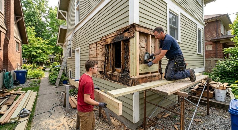 Dry Rot Remediation in Alpharetta, GA