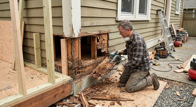 Dry Rot Repair in Conroe, TX