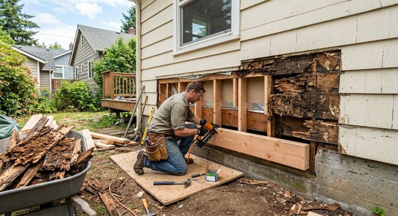 Rot Repair Service in Overland Park, KS