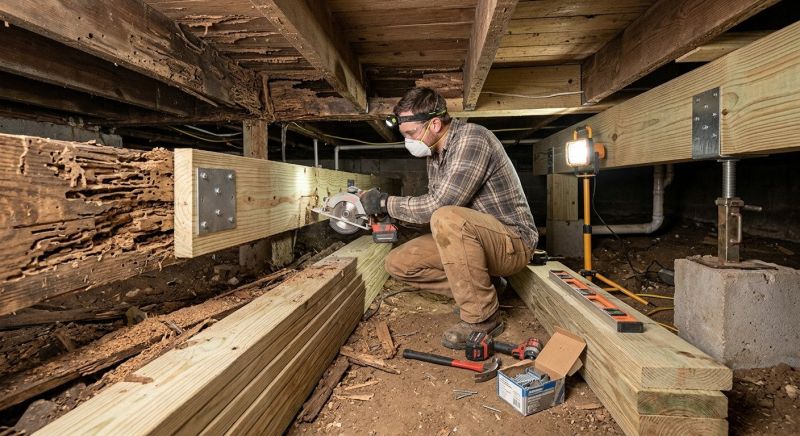 Termite Damage Repair Service in Kansas City, KS