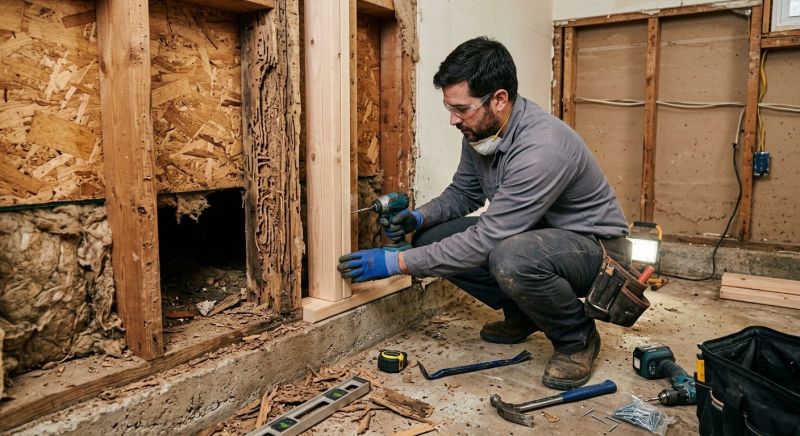 Termite Damage Repair Service in Longmont, CO