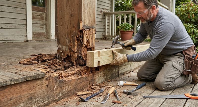 Wood Decay Repair in Wilmington, NC