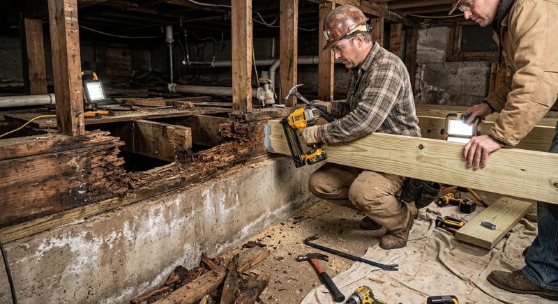 Wood Rot Repair in Wilmington, NC