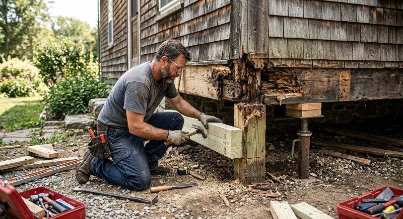 Wood Rot Repair in Overland Park, KS